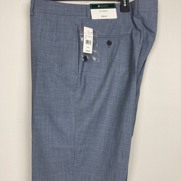 slim fit dress slacks Brooks Brothers Mens Classic fit Chinos Pants 30 / 30 Beige Solid Stre   Bristol Apparel Co